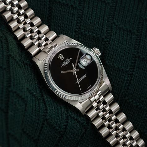 rolex datejust onyx dial|rolex datejust dial types.